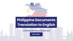 Philippine Documents Translation