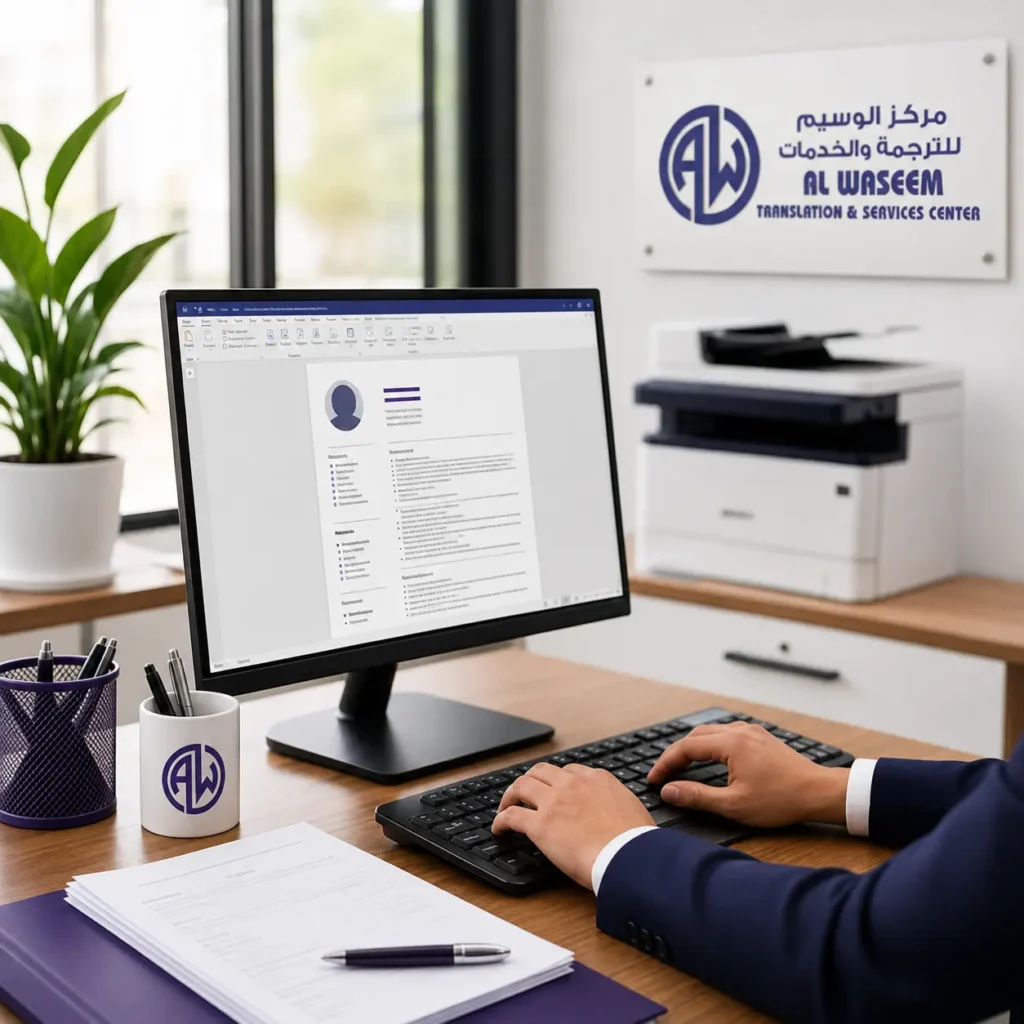 typing center